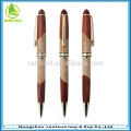 High quality promotional wood ballpoint pen with metal pen refill
